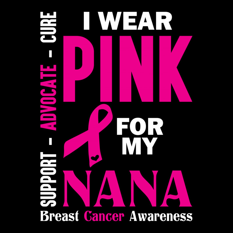 I Wear Pink For My Nana (breast Cancer Awareness) Legging by tshiart | Artistshot