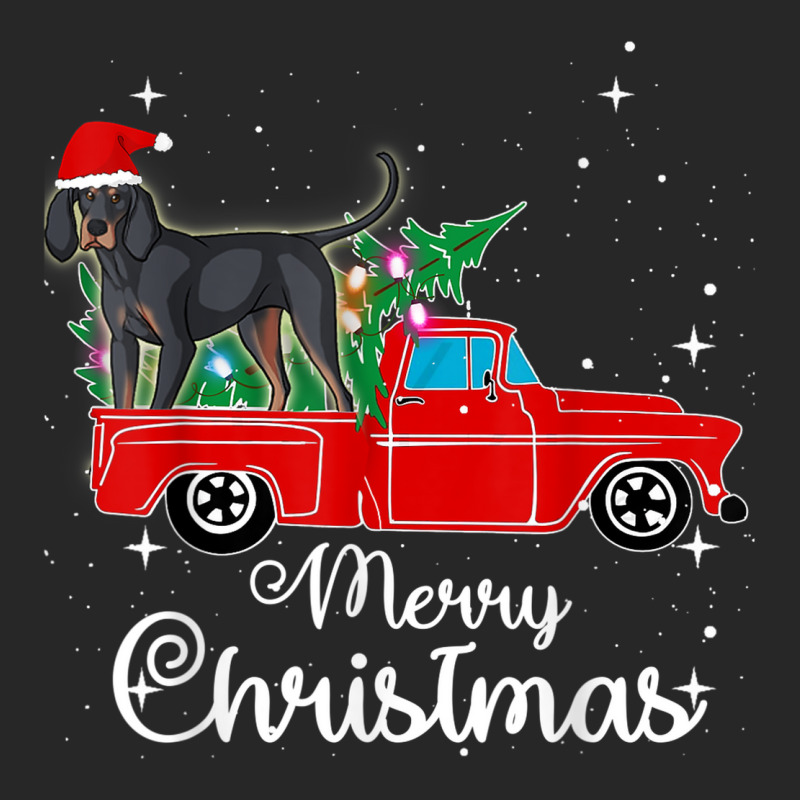 Black And Tan Coonhound Ride Red Truck Christmas Women's Pajamas Set by Posh | Artistshot