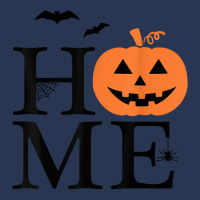 Home Halloween Pumpkin And Bats Novelty Fall Holiday Item T Shirt Ladies Denim Jacket | Artistshot