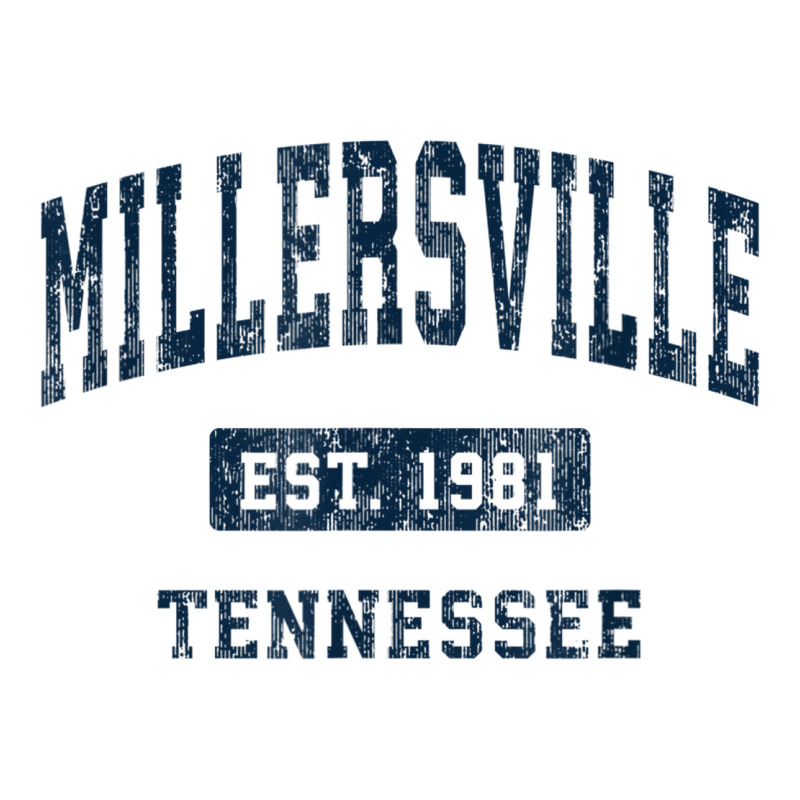 Millersville Tennessee Tn Vintage Athletic Sports Design Sticker | Artistshot