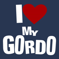 I Love My Gordo Men Denim Jacket | Artistshot