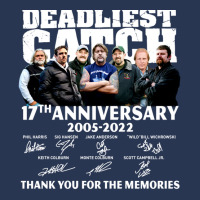 Deadliest Catch 17th Anniversary 2005-2022 Ladies Denim Jacket | Artistshot