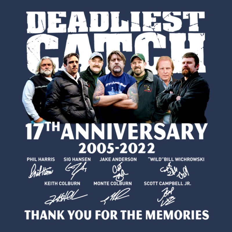 Deadliest Catch 17th Anniversary 2005-2022 Ladies Denim Jacket by CindyBriner | Artistshot