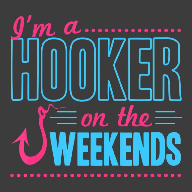 I'm A Hooker On The Weekends Dad Joke Fishing Gear Men's Polo Shirt | Artistshot