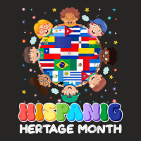 Hispanic Heritage Month Latin American Flag Kids Boys Girls T Shirt Ladies Fitted T-shirt | Artistshot