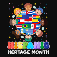 Hispanic Heritage Month Latin American Flag Kids Boys Girls T Shirt Crop Top | Artistshot