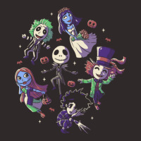 Burtons Halloween Funny Cute Spooky Characters Racerback Tank | Artistshot