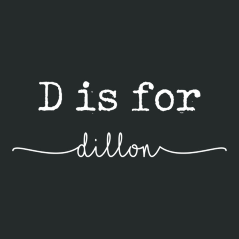 D Is For Dillon, Dillon Women's Triblend Scoop T-shirt by cm-arts | Artistshot