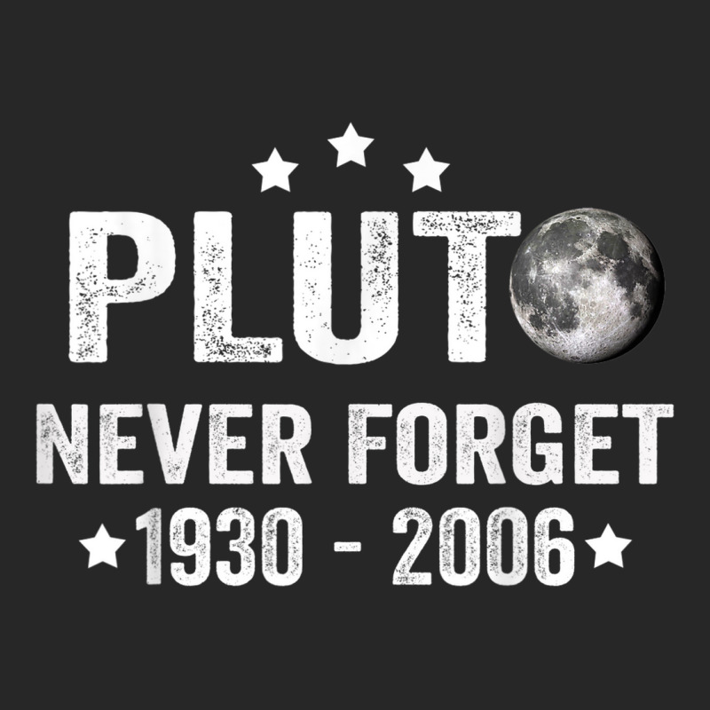 Vintage Never Forget Pluto Nerdy Astronomy Space Science Men's T-shirt Pajama Set | Artistshot