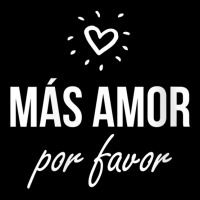 Womens Mas Amor Por Favor Shirt Cute Latin Quote Peace Love V Neck T S Zipper Hoodie | Artistshot