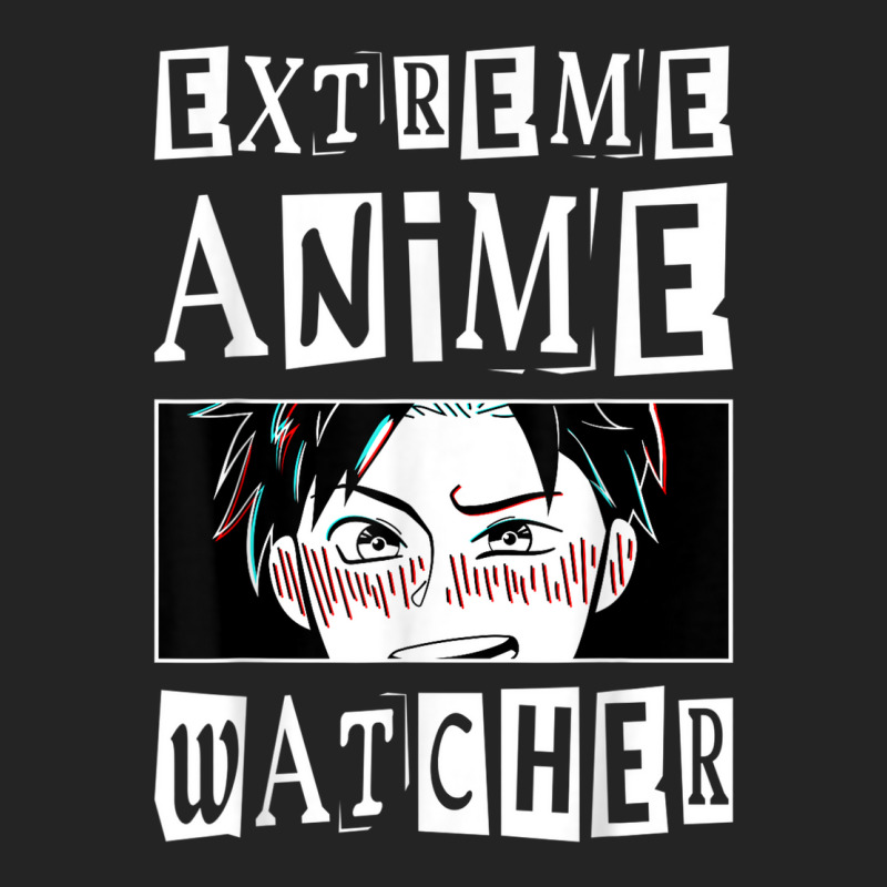 Extreme Anime Watcher Anime 3/4 Sleeve Shirt by Outpost | Artistshot