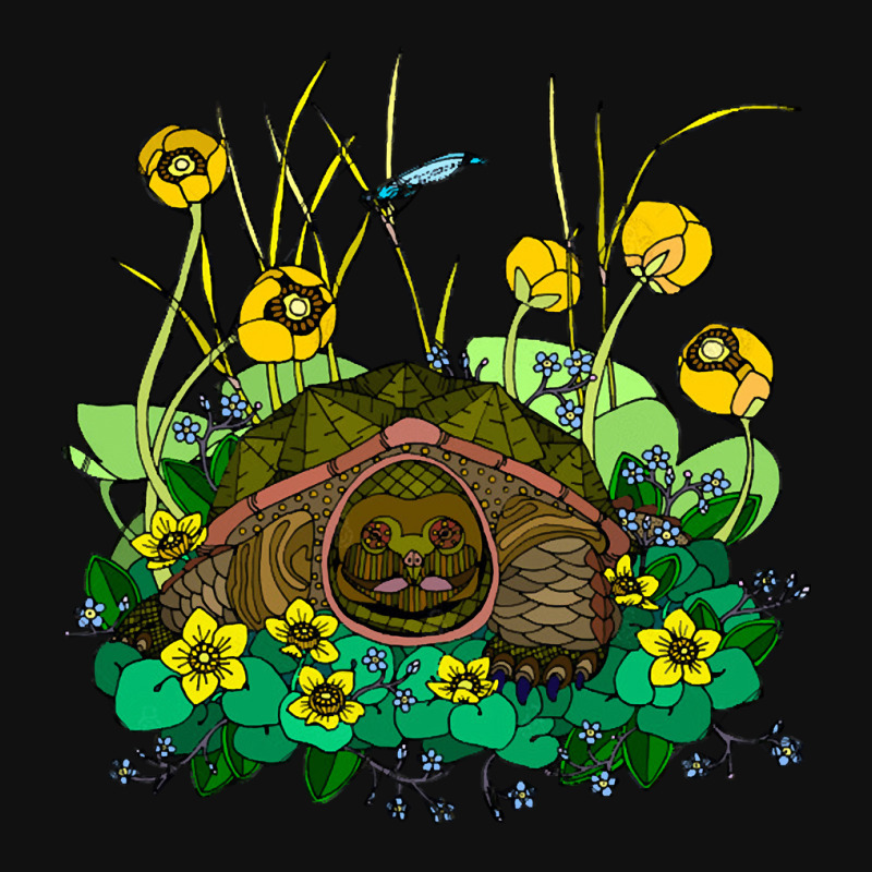 Snapping Turtle, Snapping Turtle Vintage, Snapping Turtle Art, Animal, Pin-back Button | Artistshot