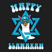 Happy Llamakah Jewish Holiday Hanukkah Chanukkah Llama T Shirt Classic T-shirt | Artistshot