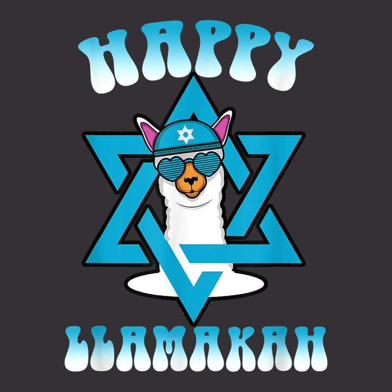 Happy Llamakah Jewish Holiday Hanukkah Chanukkah Llama T Shirt Vintage Hoodie And Short Set | Artistshot