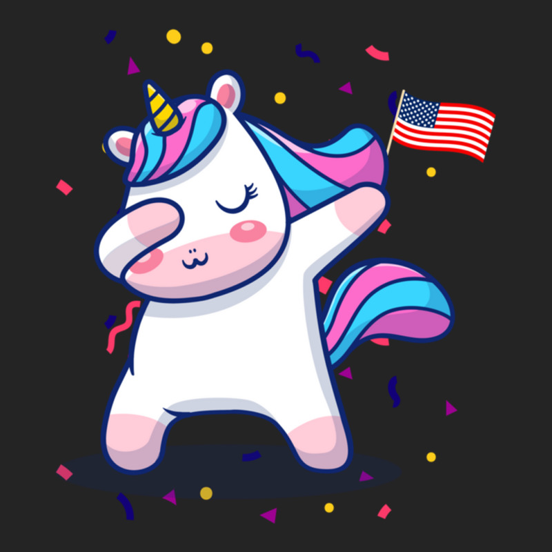 Unicorse July 4 Celebration 3/4 Sleeve Shirt | Artistshot