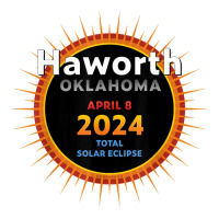 Haworth Oklahoma Ok Total Solar Eclipse 2024  2  T Shirt Baby Tee | Artistshot