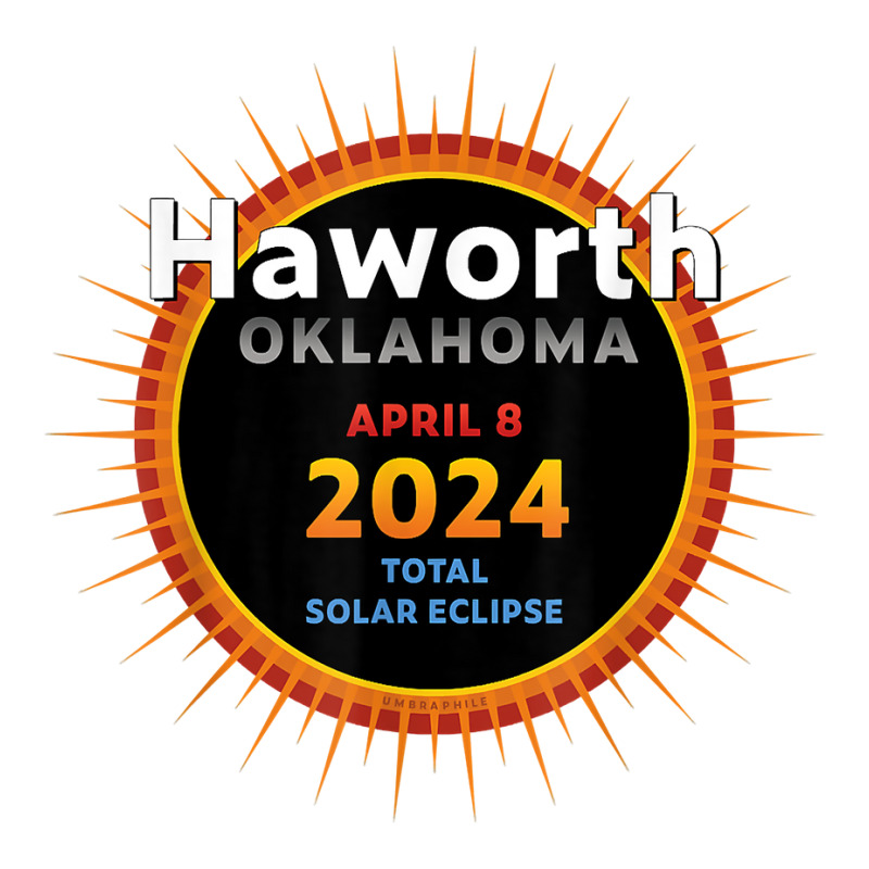 Haworth Oklahoma Ok Total Solar Eclipse 2024  2  T Shirt Baby Tee by cm-arts | Artistshot