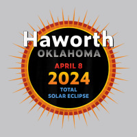 Haworth Oklahoma Ok Total Solar Eclipse 2024  2  T Shirt Baby Bodysuit | Artistshot