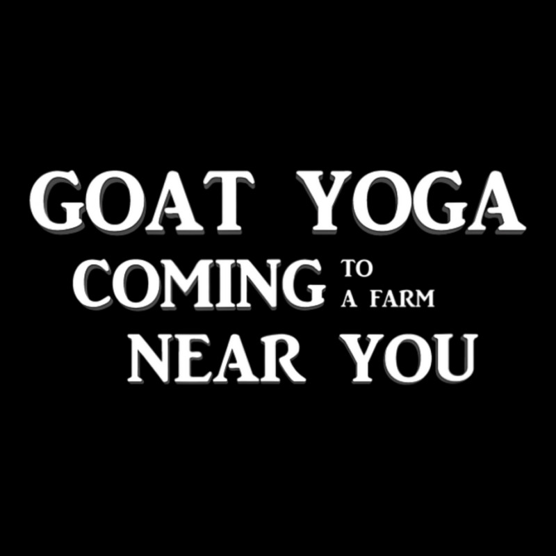 Goat Yoga Maternity Scoop Neck T-shirt by Bertrand Angulo | Artistshot