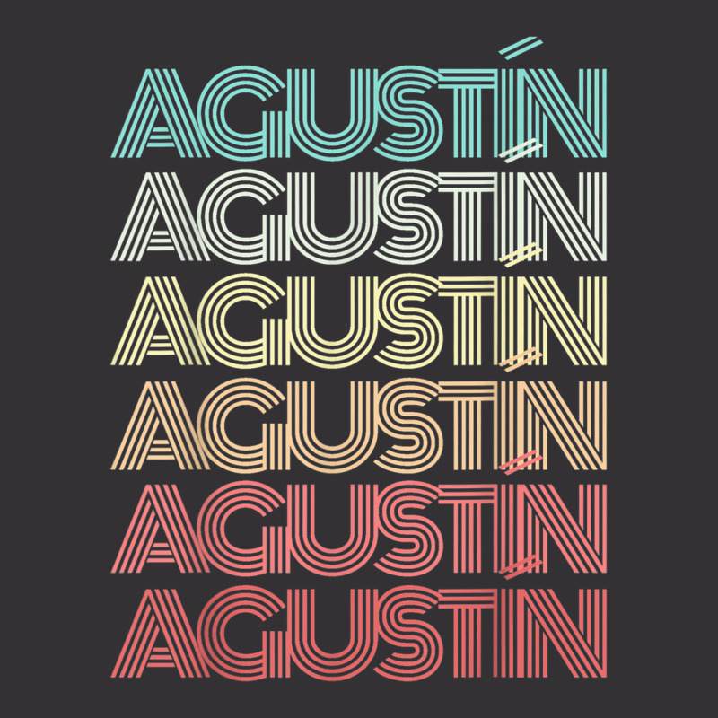 First Name AgustÍn Spanish Boy Retro Personalized Birthday Vintage Short | Artistshot