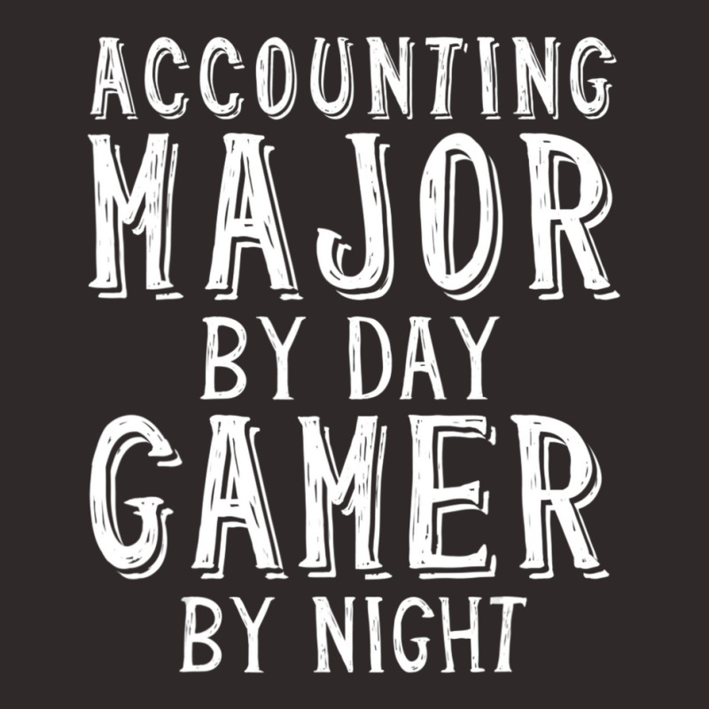 Accounting Major By Day Gamer By Night Cpa Exam Accountant Racerback Tank by cm-arts | Artistshot