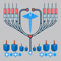 Jewish Hanukkah Chanukah Doctor Medical Menorah  Gifts Baby Bodysuit | Artistshot