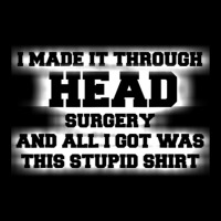 Head Surgery Get Well Soon Recovery Gag Adjustable Cap | Artistshot