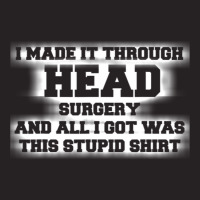 Head Surgery Get Well Soon Recovery Gag Vintage Cap | Artistshot