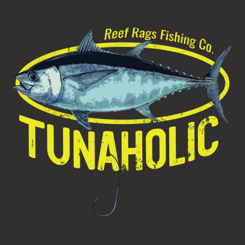 Reef Rags Tunaholic Deep Sea Saltwater Tuna Fishing Pullover Hoodie Champion Hoodie by cm-arts | Artistshot