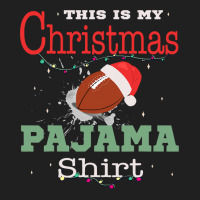 Football Mens Funny Football Xmas Lights This Is My Christmas Pajama 4 Ladies Polo Shirt | Artistshot