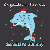 Be Gentle I Have A Sensitive Tummy Funny Christmas Ladies Curvy T-shirt | Artistshot