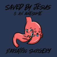 Saved By Jesus & An Awesome Bariatric Surgery Men Denim Jacket | Artistshot