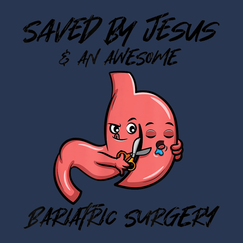 Saved By Jesus & An Awesome Bariatric Surgery Men Denim Jacket by Fashzilla | Artistshot