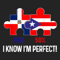 Half Puerto Rican Half Dominican Flag Map Combined Pr Rd T Shirt 3/4 Sleeve Shirt | Artistshot