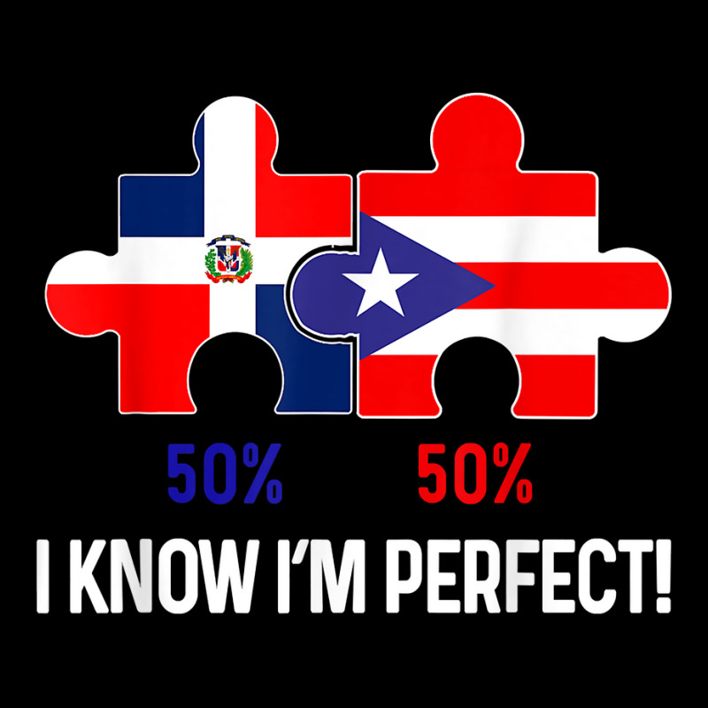 Half Puerto Rican Half Dominican Flag Map Combined Pr Rd T Shirt Men's 3/4 Sleeve Pajama Set by cm-arts | Artistshot