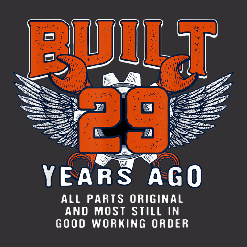 Built 29 Years Ago 29th Birthday 29 Years Old Bday Car Lover Vintage Short | Artistshot