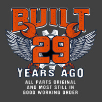 Built 29 Years Ago 29th Birthday 29 Years Old Bday Car Lover Vintage T-shirt | Artistshot