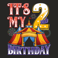 Kids 2 Year Old Ringmaster Circus Party 2nd Birthday T Shirt Ladies Fitted T-shirt | Artistshot