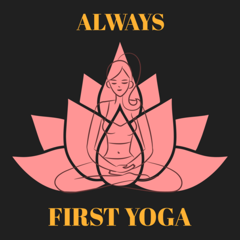 Always Yoga First, Yoga Girl Ladies Polo Shirt by cm-arts | Artistshot