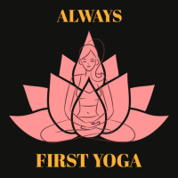 Always Yoga First, Yoga Girl Scorecard Crop Tee | Artistshot