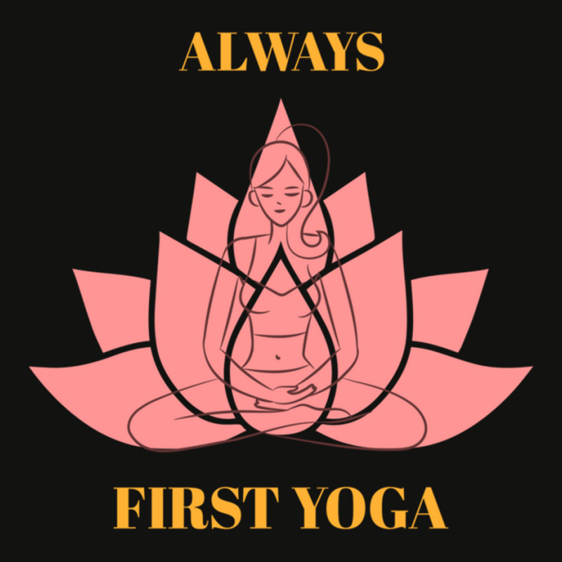 Always Yoga First, Yoga Girl Scorecard Crop Tee by cm-arts | Artistshot