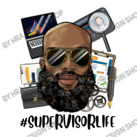 Bald Black Man Supervisor Life 3/4 Sleeve Shirt | Artistshot