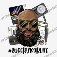 Bald Black Man Supervisor Life Classic T-shirt | Artistshot