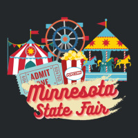 Minnesota State Fair, Ferris Wheel, Carousel Crewneck Sweatshirt | Artistshot