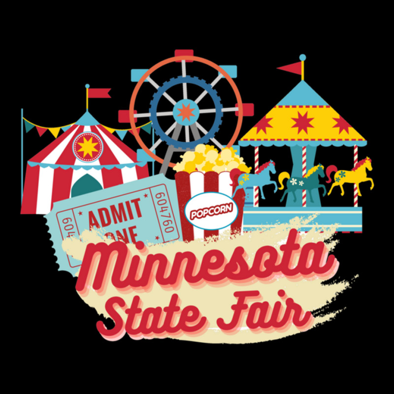 Minnesota State Fair, Ferris Wheel, Carousel Zipper Hoodie | Artistshot