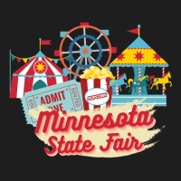 Minnesota State Fair, Ferris Wheel, Carousel Classic T-shirt | Artistshot