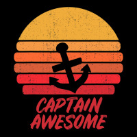 Captain Awesome Gift I Anchor Sailing Sailor Sail T Shirt Men's 3/4 Sleeve Pajama Set | Artistshot