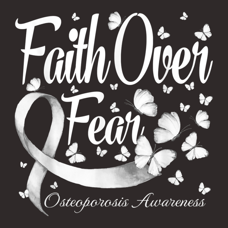 Faith Over Fear Osteogenesis Awareness Butterfly T Shirt Racerback Tank by cm-arts | Artistshot