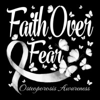 Faith Over Fear Osteogenesis Awareness Butterfly T Shirt Maternity Scoop Neck T-shirt | Artistshot