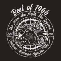 Mens Motorcycle Best Of 1966 Birthday Dad Motorcycle Rider Tank Top | Artistshot